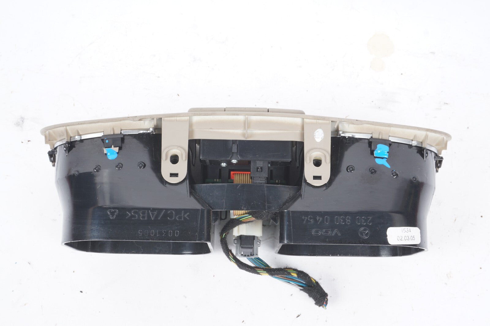 03-06 Mercedes R230 SL500 SL55 AMG Center Dashboard Hazard Dash Air Vent OEM