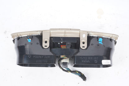 03-06 Mercedes R230 SL500 SL55 AMG Center Dashboard Hazard Dash Air Vent OEM