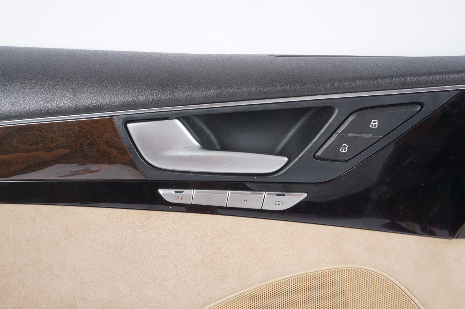 2012 - 2017 AUDI A8L A8 FRONT LEFT DRIVER DOOR PANEL TRIM  OEM