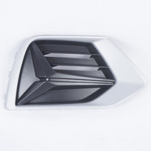 For 2020 Q3 Front Bumper Right side Grille Bezel Insert Silver Trim