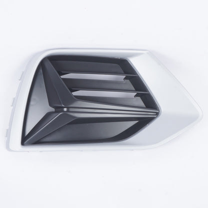 For 2020 Q3 Front Bumper Right side Grille Bezel Insert Silver Trim
