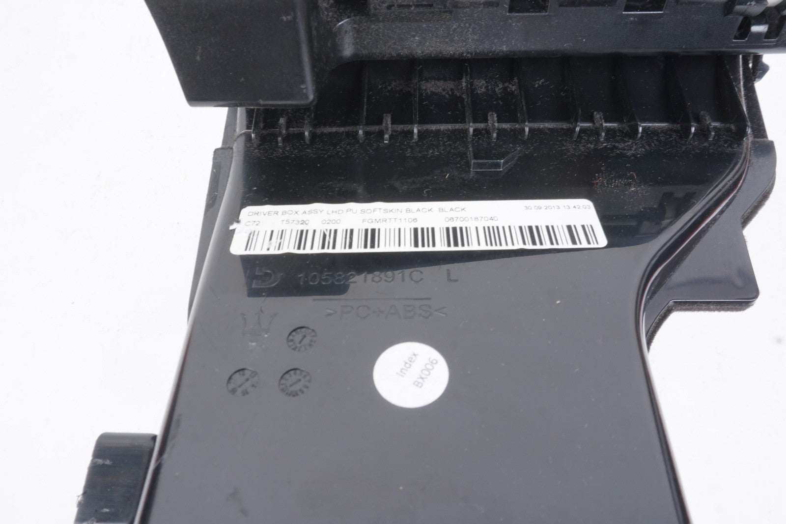 2014 - 2019 MASERATI GHIBLI S LEFT DRIVER FRONT DASH STORAGE COMPARTMENT OEM