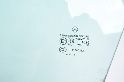 03-12 Mercedes R230 SL500 SL550 SL55 Front Left Driver Door Window Glass OEM