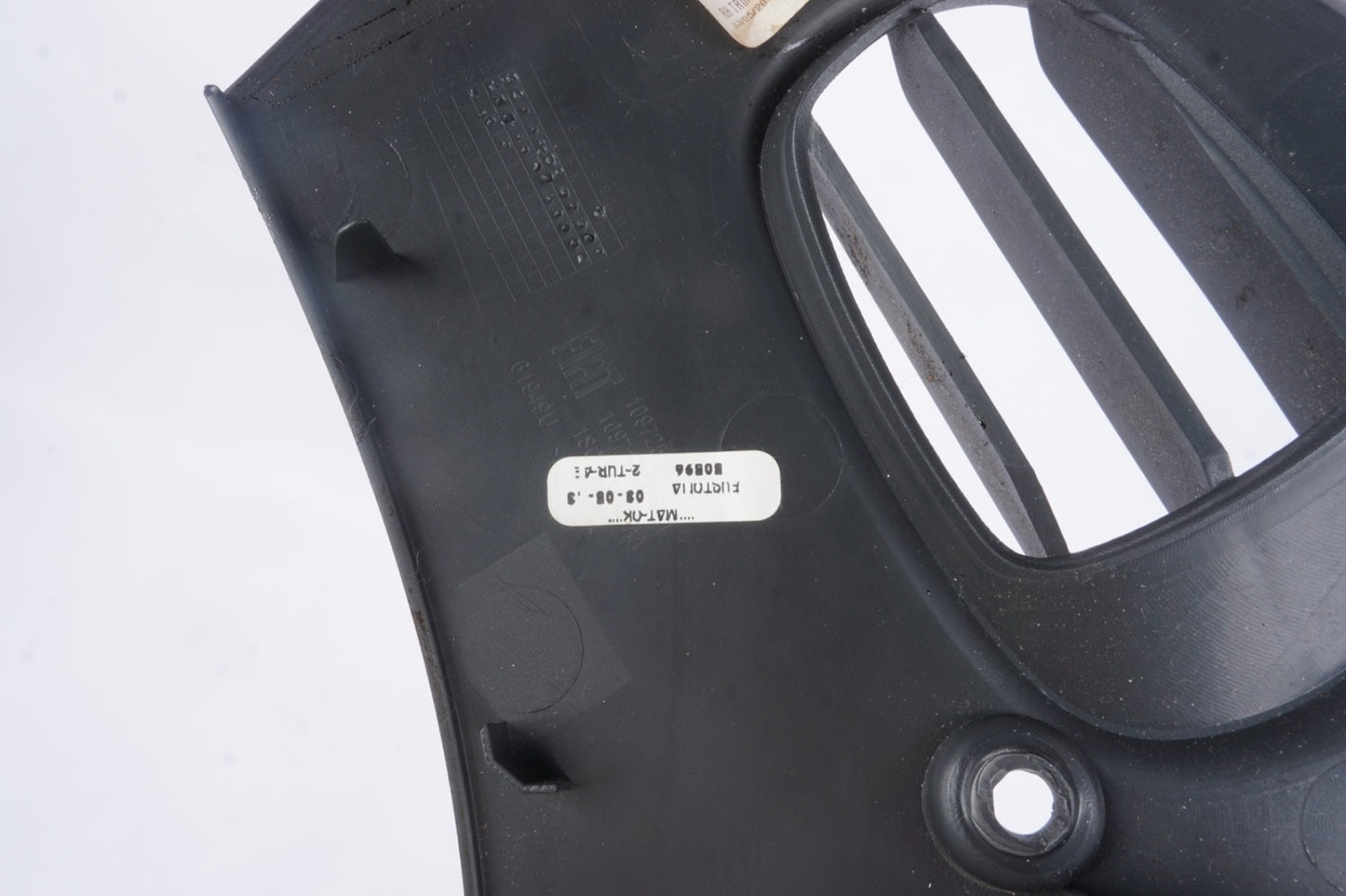 12 -13 Fiat 500 Right Passenger Front Floor Console Air Vent Cover Panel Trim
