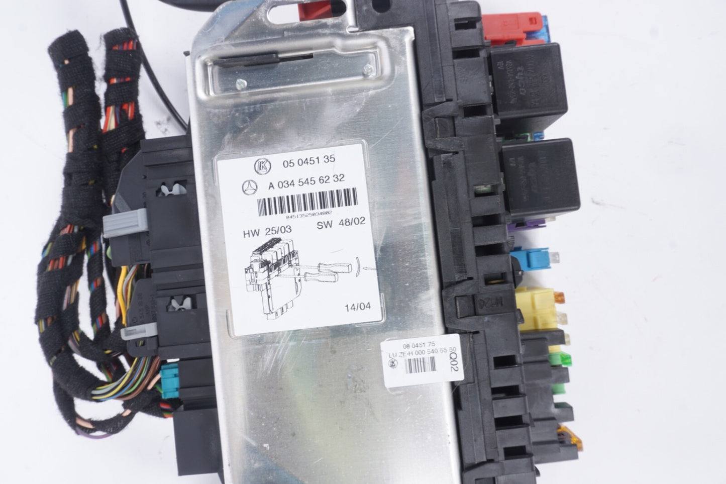 2003 2004 2005 2006 Mercedes SL55 SL500 OEM Sam Module 0345456232