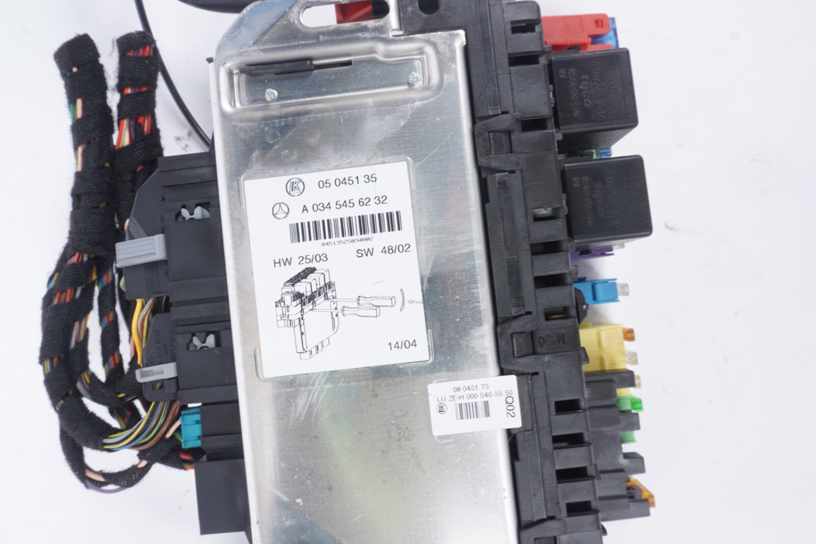 2003 2004 2005 2006 Mercedes SL55 SL500 OEM Sam Module 0345456232