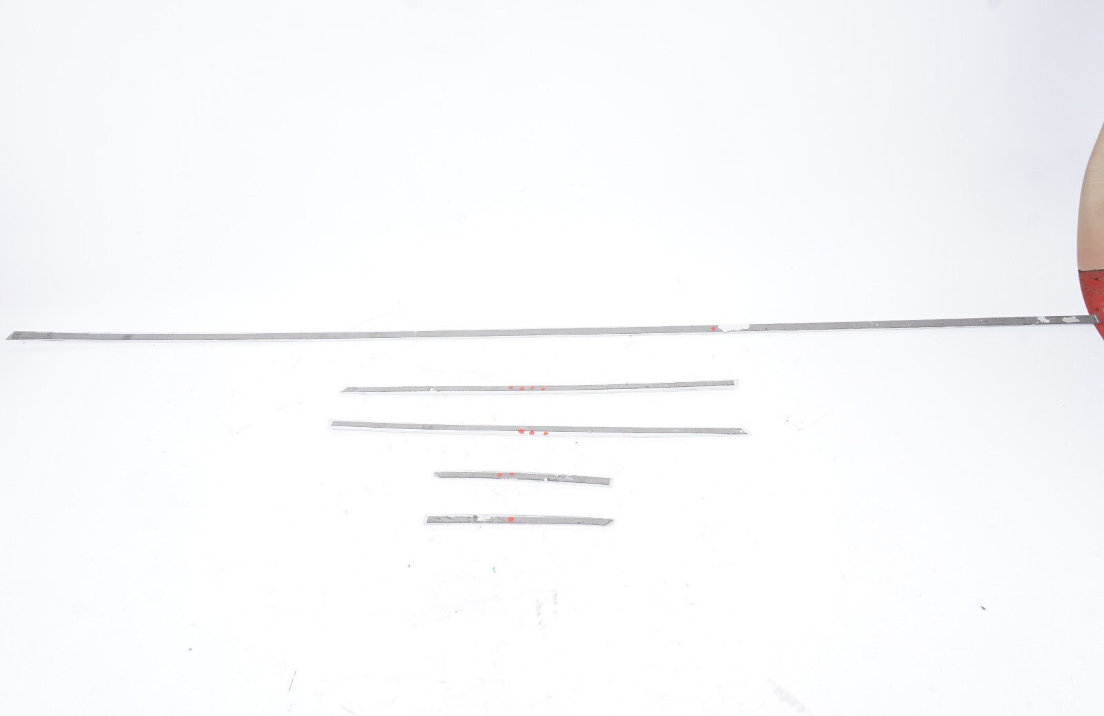 11-17 Mercedes E350 E550 Convertible Quarter and Fender Chrome Molding SET OEM