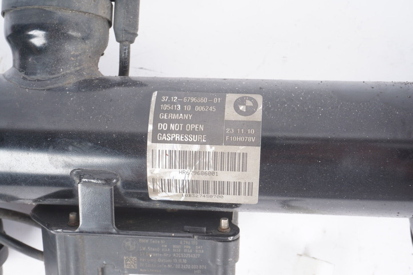 11-16 BMW 550I F10 REAR RIGHT SIDE ELECTRONIC SHOCK STRUT ABSORBER OEM 679686002