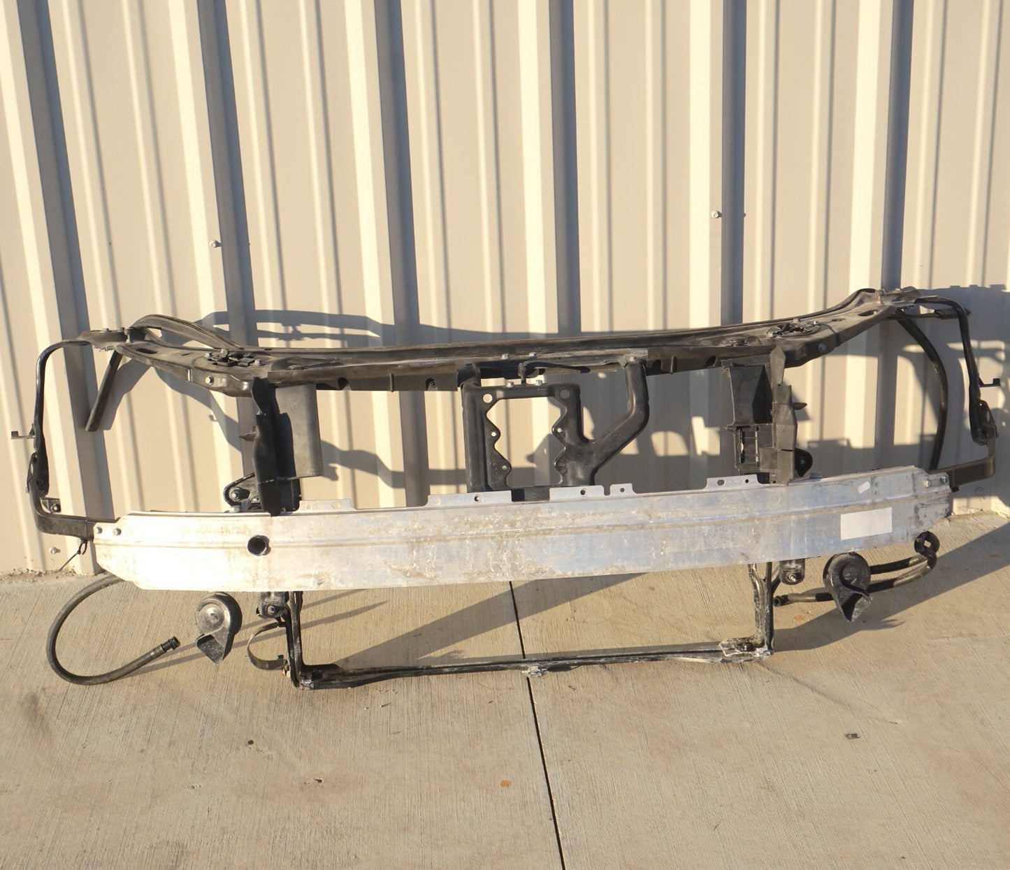 07-13 Mercedes S350 S550 Radiator Support Headlight Reinforcement Bracket OEM