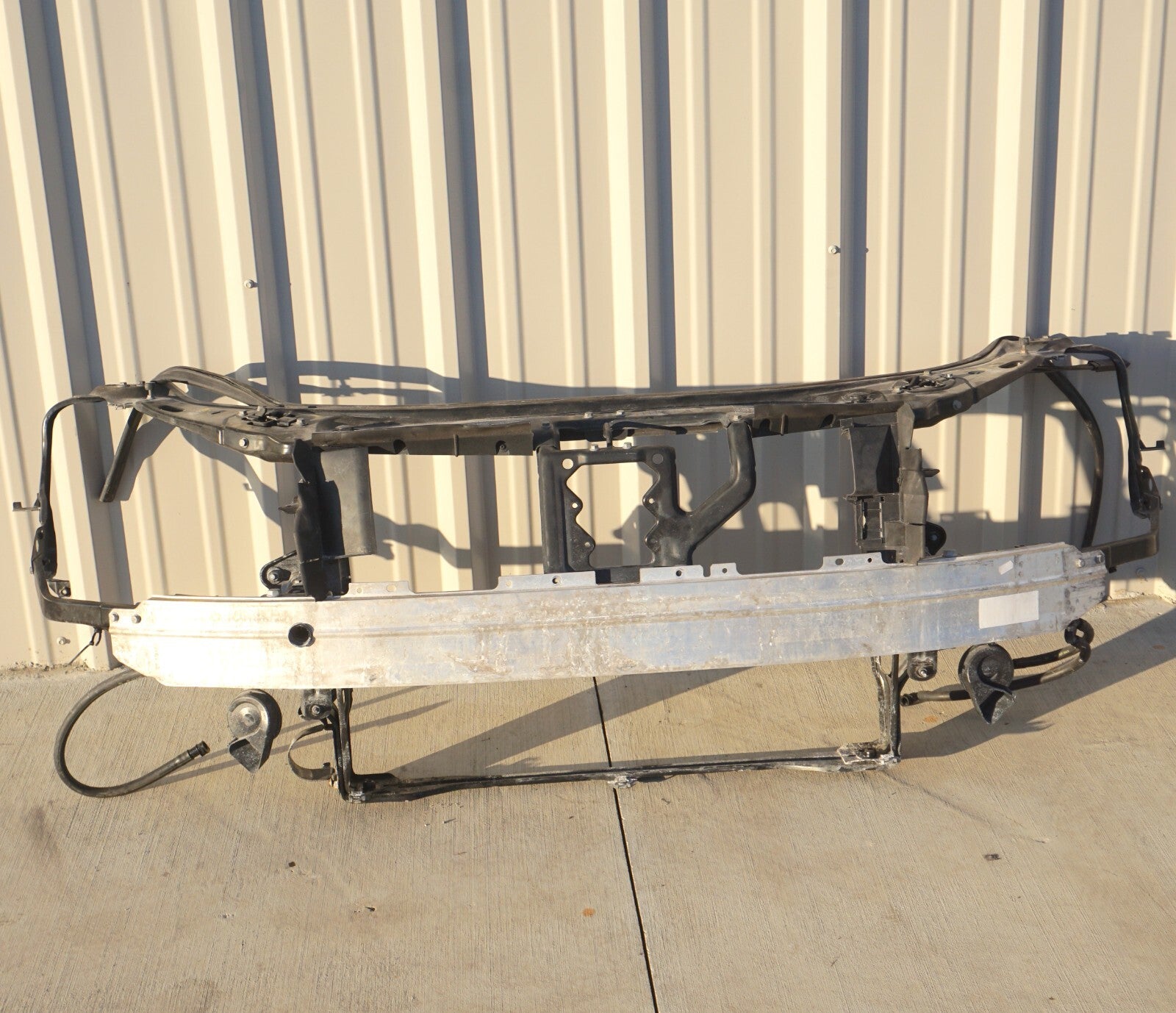 07-13 Mercedes S350 S550 Radiator Support Headlight Reinforcement Bracket OEM