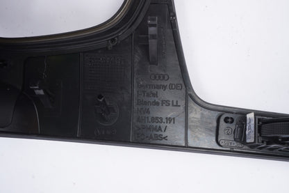 2011-2018 AUDI A8 L S8 D4 STEERING COLUMN SHROUD COVER W/ SPEEDOMETER TRIM OEM