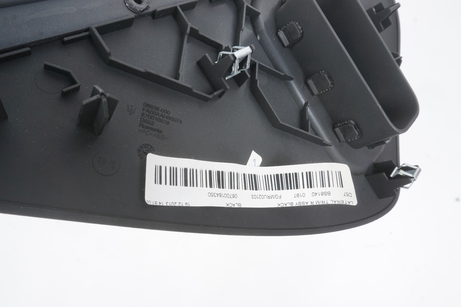 2014 - 2021 Maserati Ghibli Left Site Dashboard Trim Molding Panel OEM