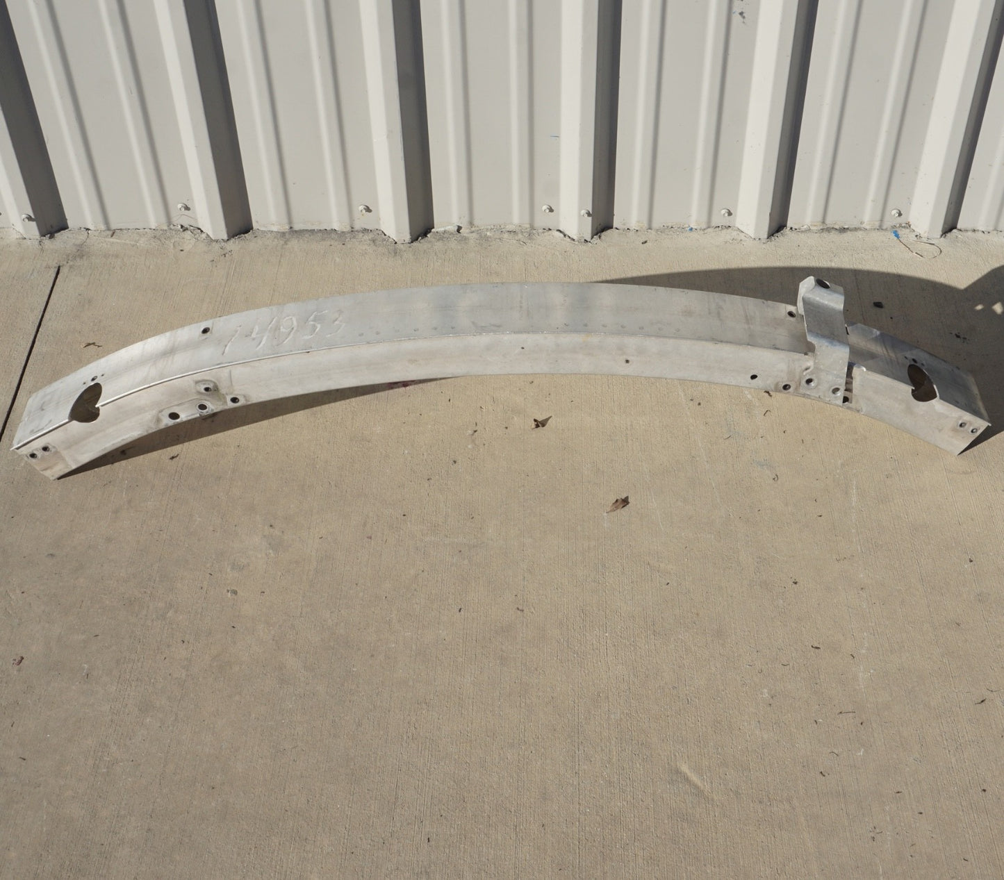 03-08 Mercedes R230 SL500 SL550 SL55 Front Bumper Reinforcement Impact Bar Oem