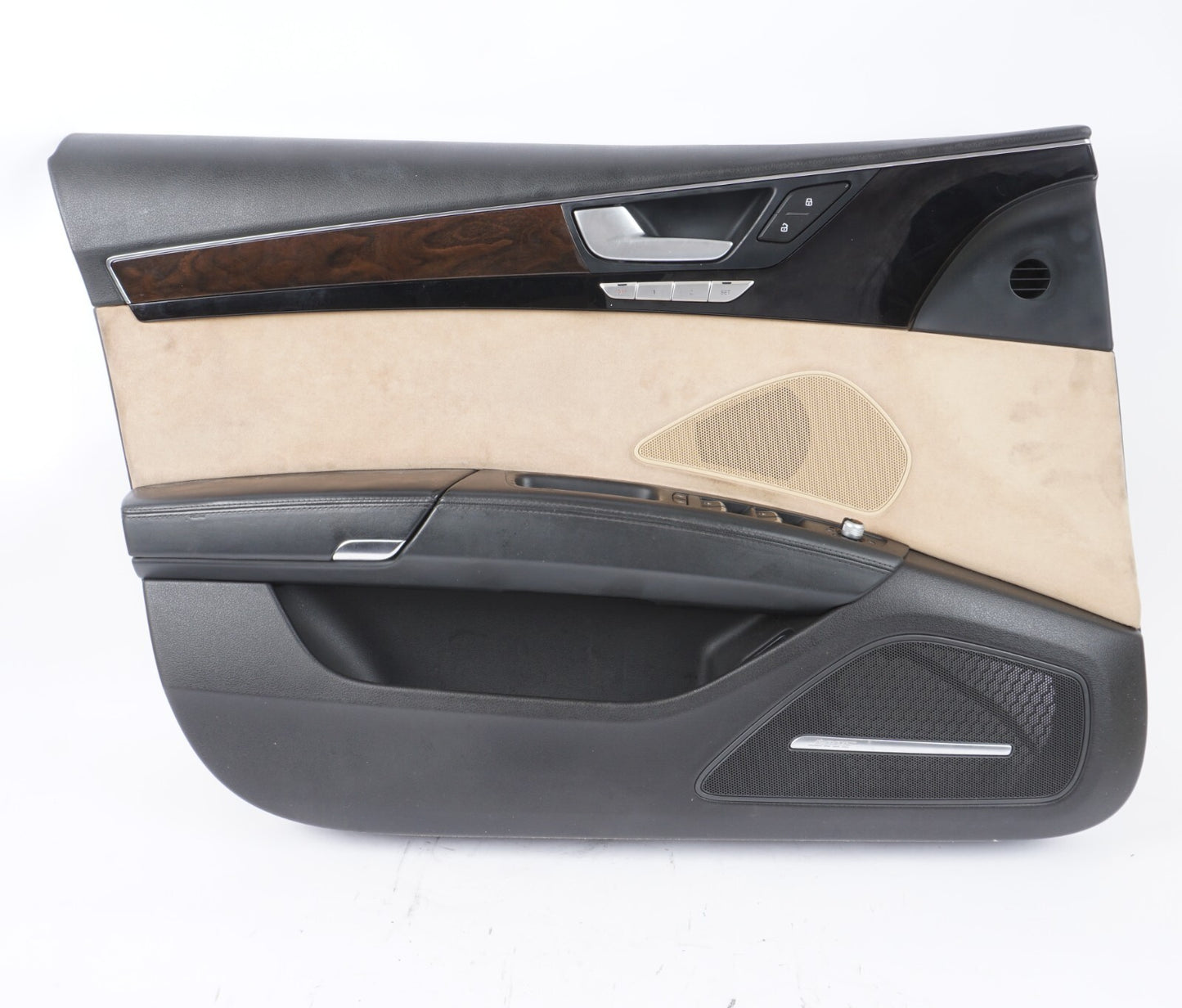 2012 - 2017 AUDI A8L A8 FRONT LEFT DRIVER DOOR PANEL TRIM  OEM