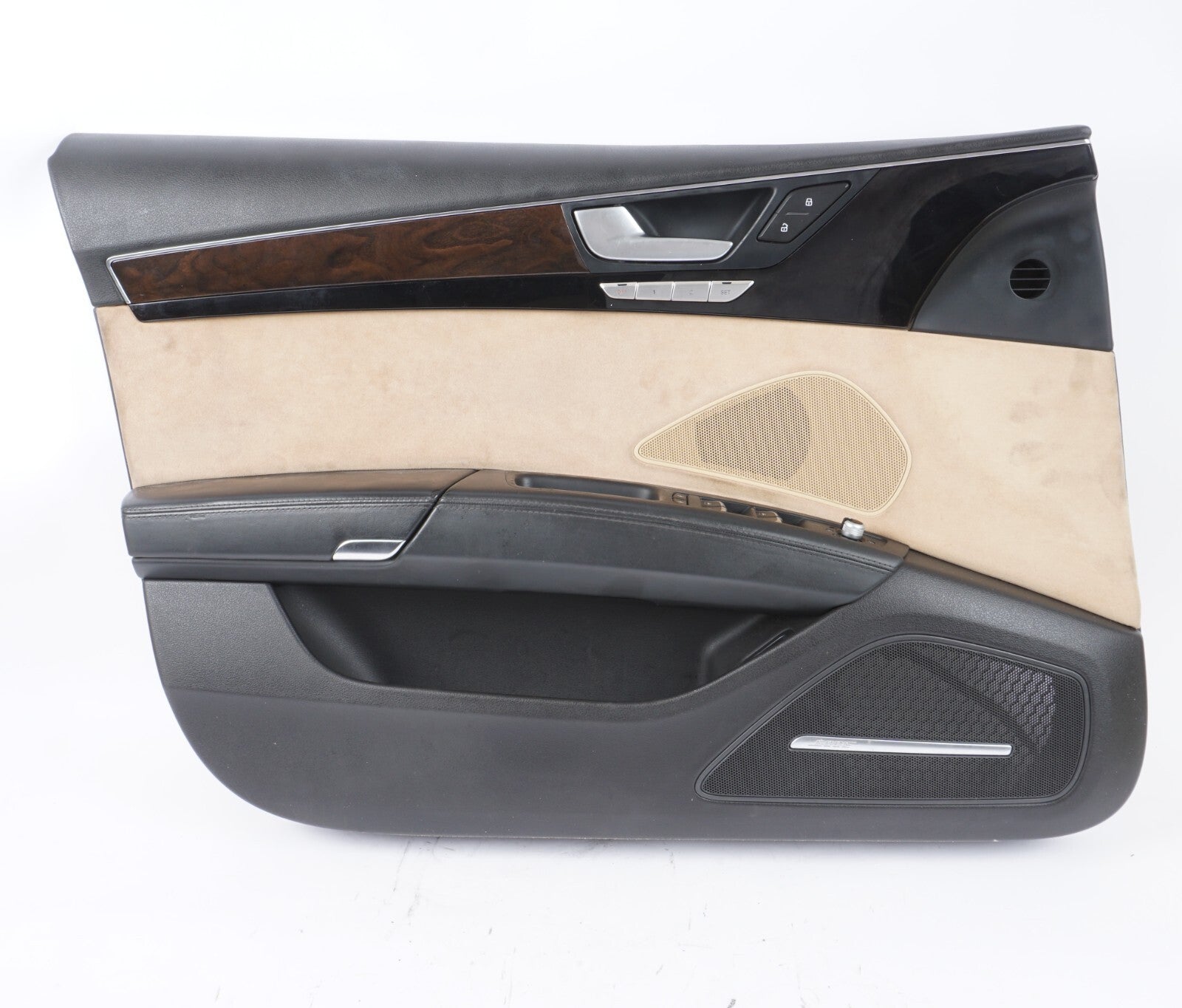2012 - 2017 AUDI A8L A8 FRONT LEFT DRIVER DOOR PANEL TRIM  OEM