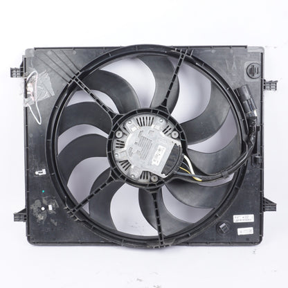2014 - 17 Maserati Ghibli Quattroporte Radiator Cooling Fan Shroud & Motor Assy