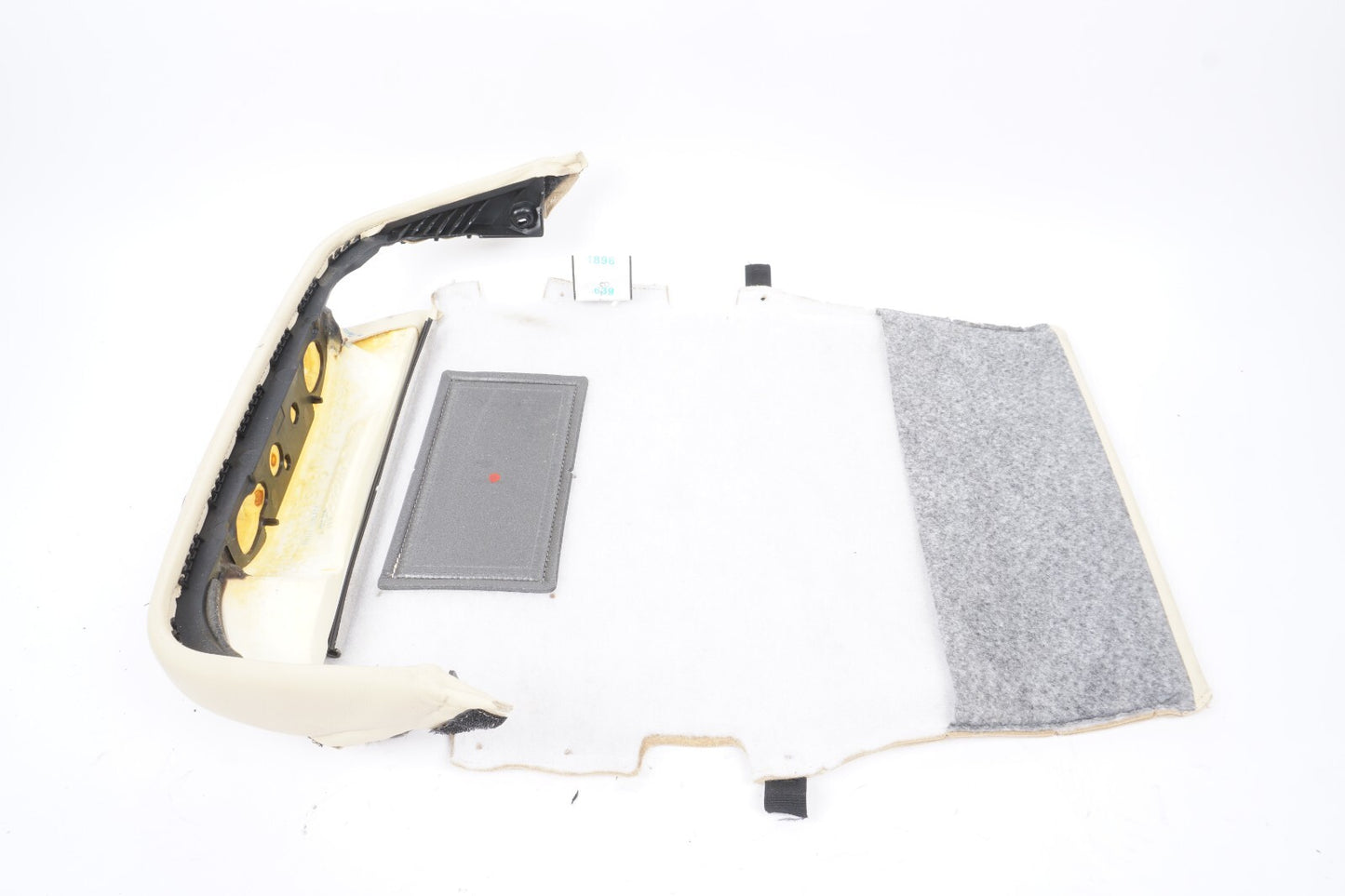 13-18 BMW 650i 640i F06 Front Left Driver Seat Leather Cover OEM