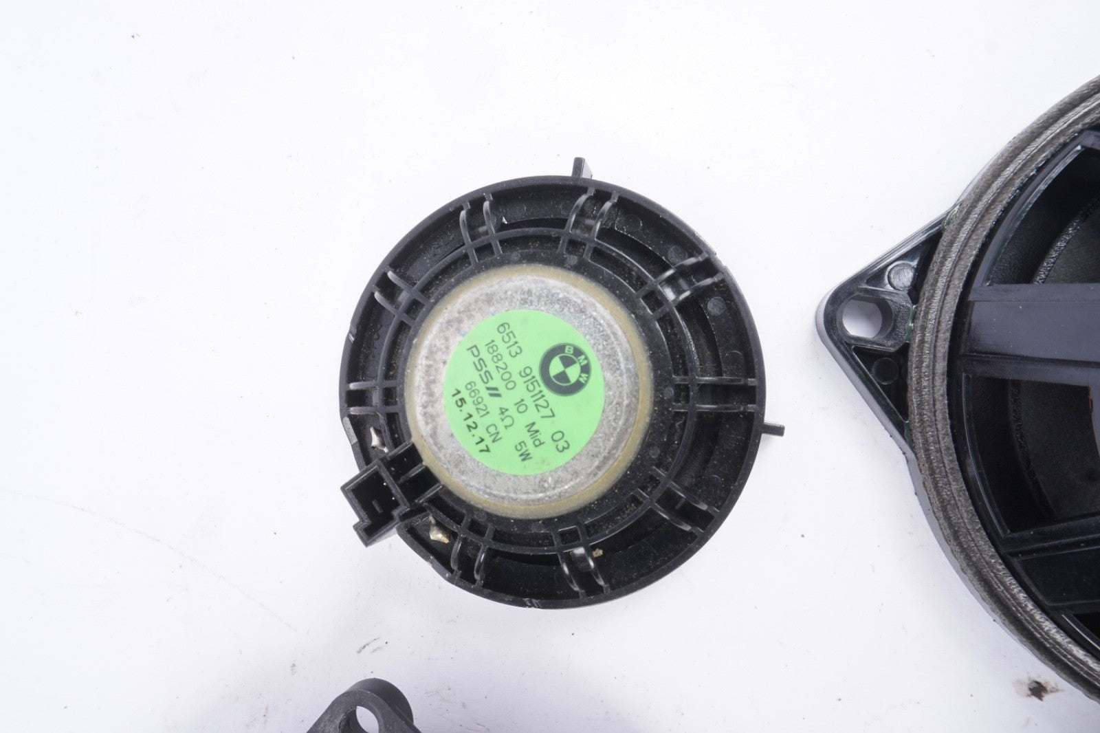 2018 - 2022 BMW X2 F39 REAR & FRONT DOOR MID RANGE SPEAKER OEM SET