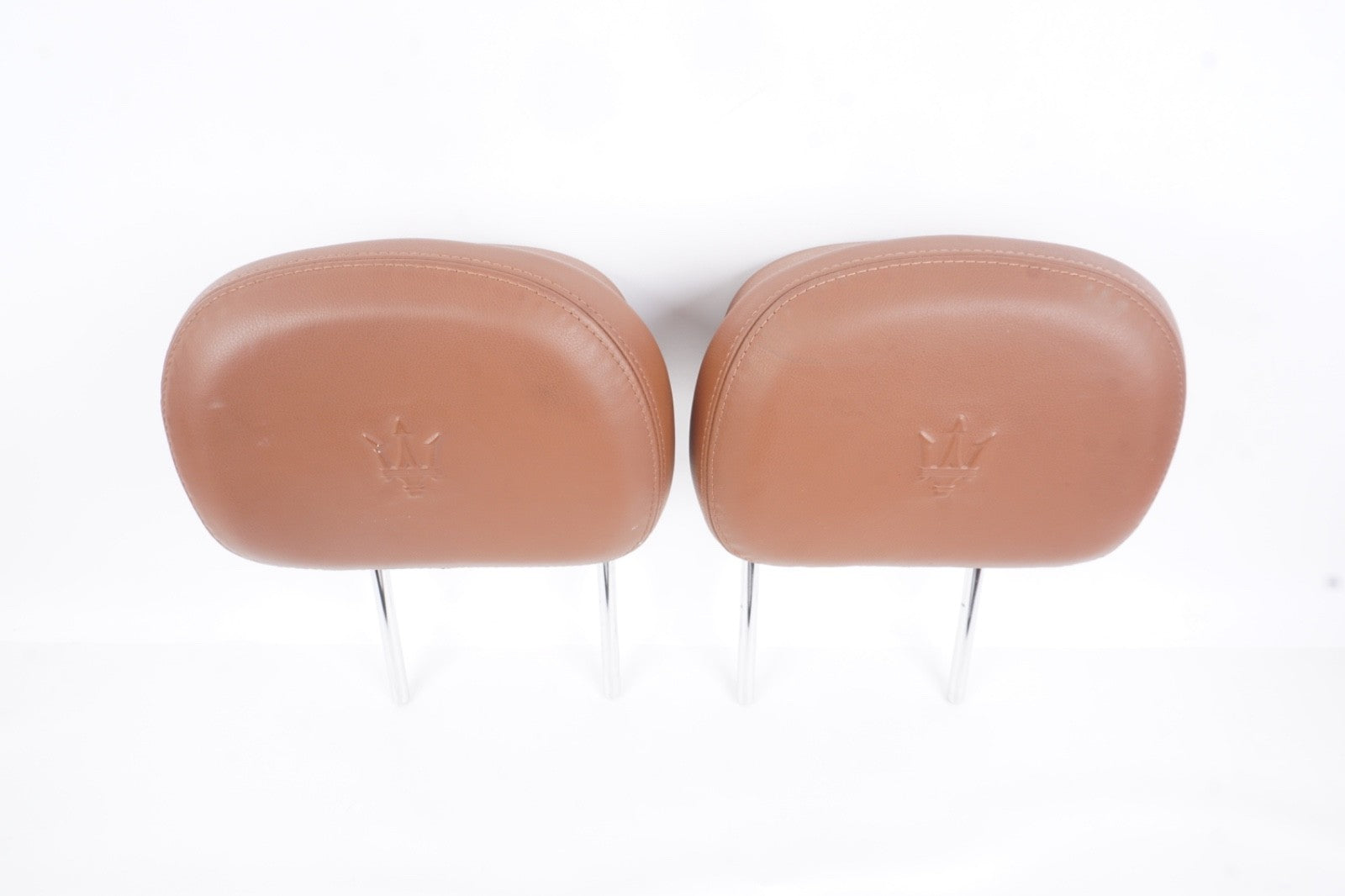 2014 - 2016 Maserati Ghibli Front Left And Right Seat Headrest Pair OEM