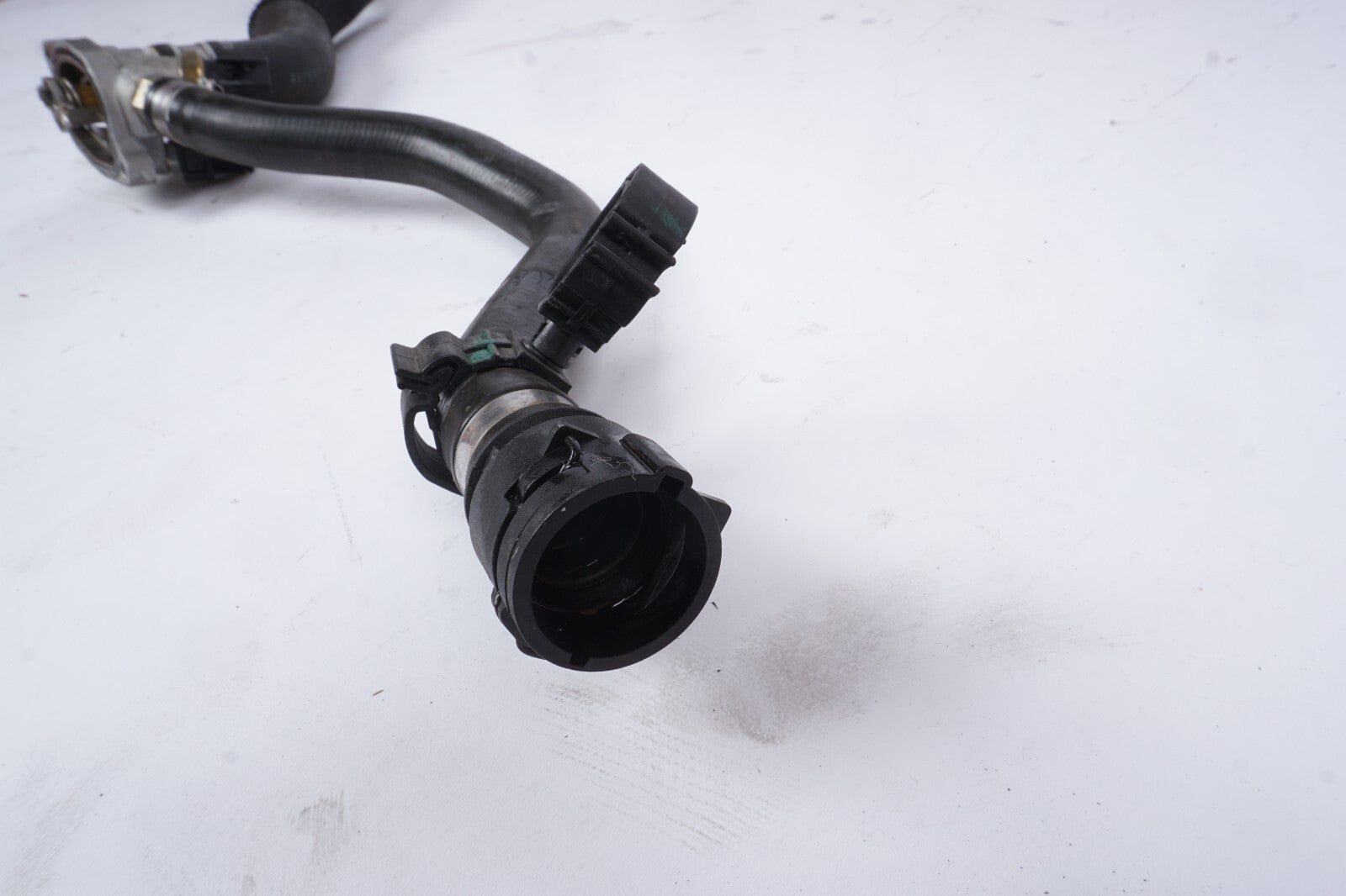 14 - 17 Fiat 500L 1.4l Engine Coolant Thermostat w/ Hose Pipe OEM 36k
