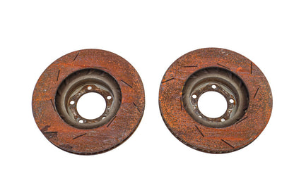 10 - 16 PORSCHE PANAMERA 3.6L FRONT BRAKE DISC ROTOR LEFT & RIGHT OEM