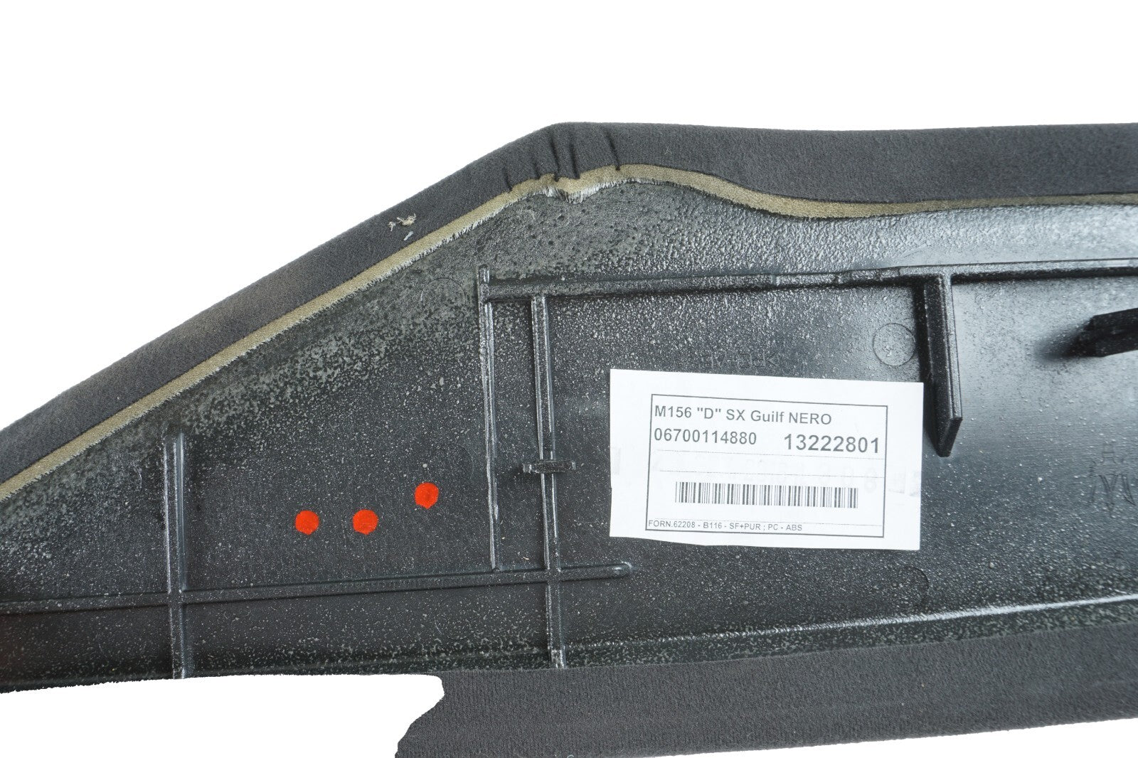 14-17 MASERATI QUATTROPORTE REAR C PILLAR COVER TRIM PANEL LEFT & RIGHT OEM