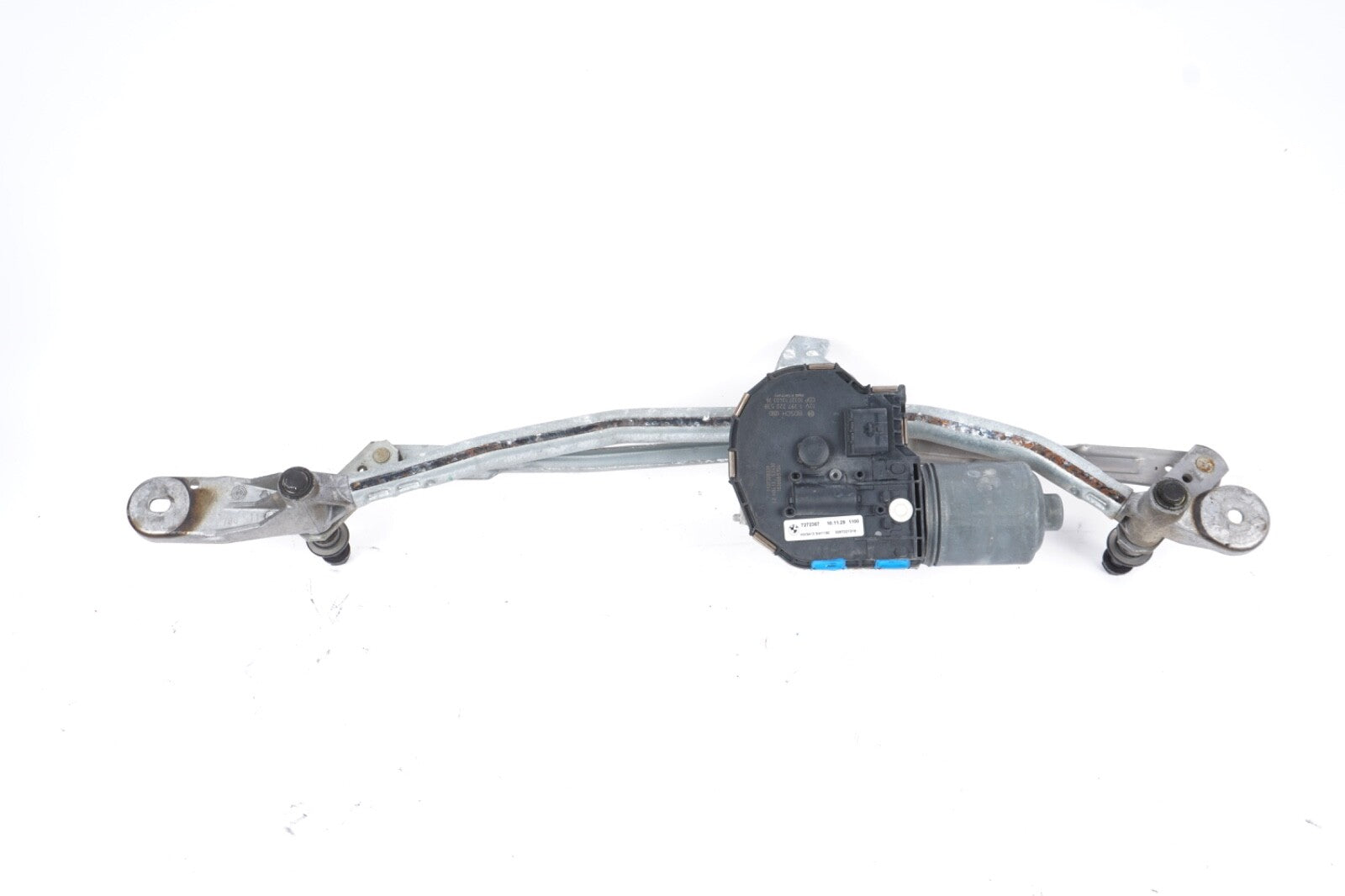 11-16 BMW 528I 535I 550I Windshield Wiper Transmission Linkage W/ Motor 7272367