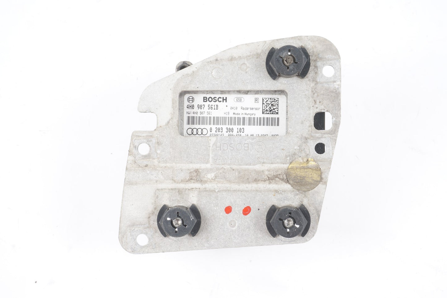 12-14 AUDI A8L A8 RIGHT ADAPTIVE CRUISE DISTANCE RADAR SENSOR 4H0907541B OEM