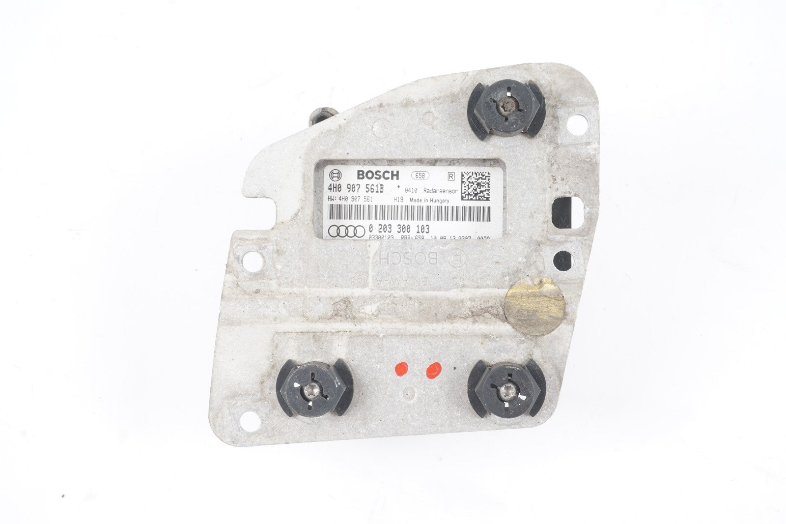 12-14 AUDI A8L A8 RIGHT ADAPTIVE CRUISE DISTANCE RADAR SENSOR 4H0907541B OEM