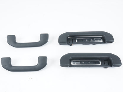 2014-2017 Mercedes W222 S500 OVERHEAD ROOF GRAB HANDLE SET OF 4 OEM