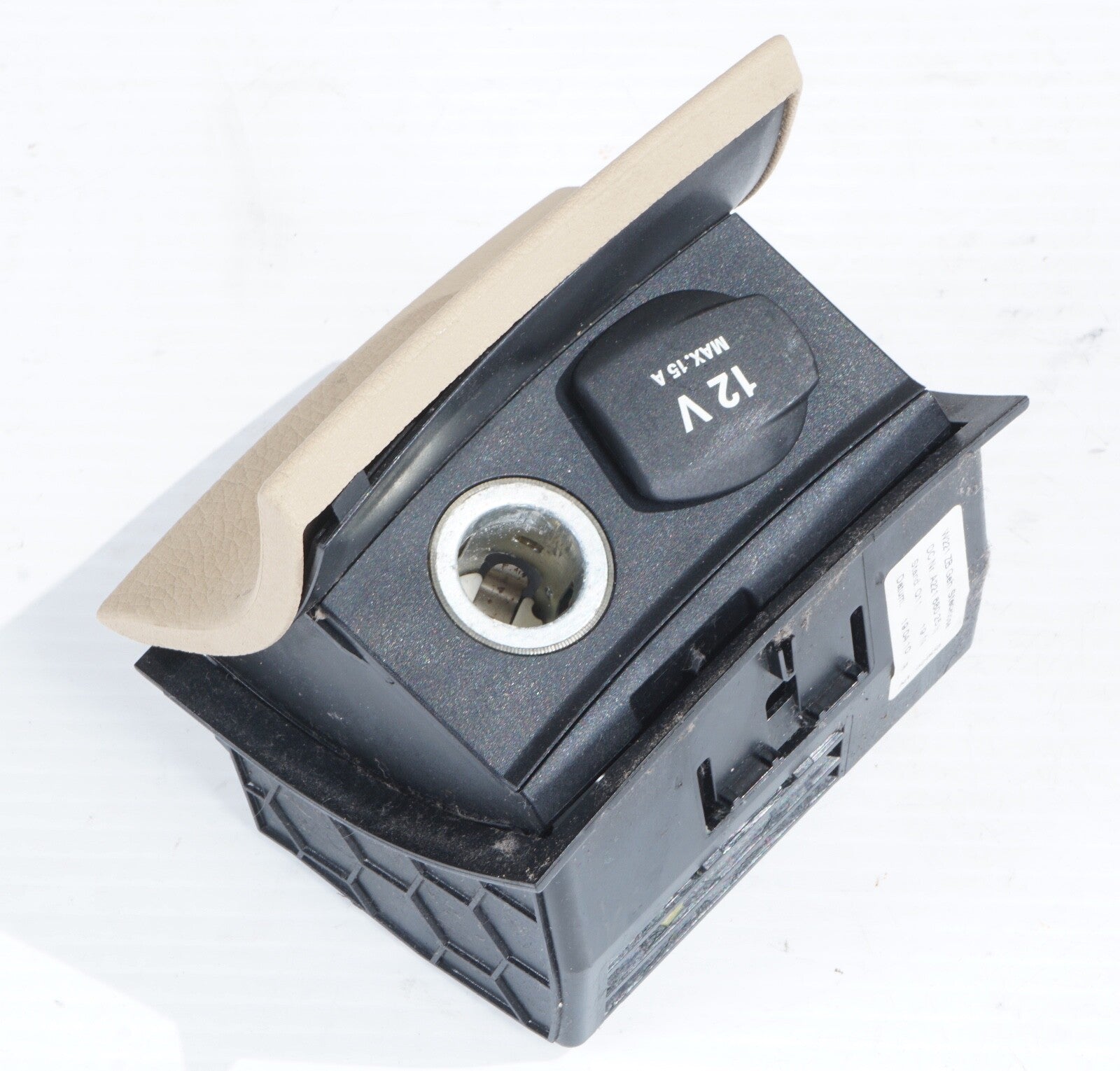 07-10 Mercedes W221 S550 S450 S63 AMG Rear Ashtray Lighter Compartment OEM