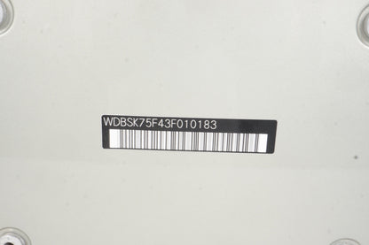 2003 - 12 Mercedes R230 SL500 SL550 SL55 AMG Trunk Lid License Plate Holder OEM