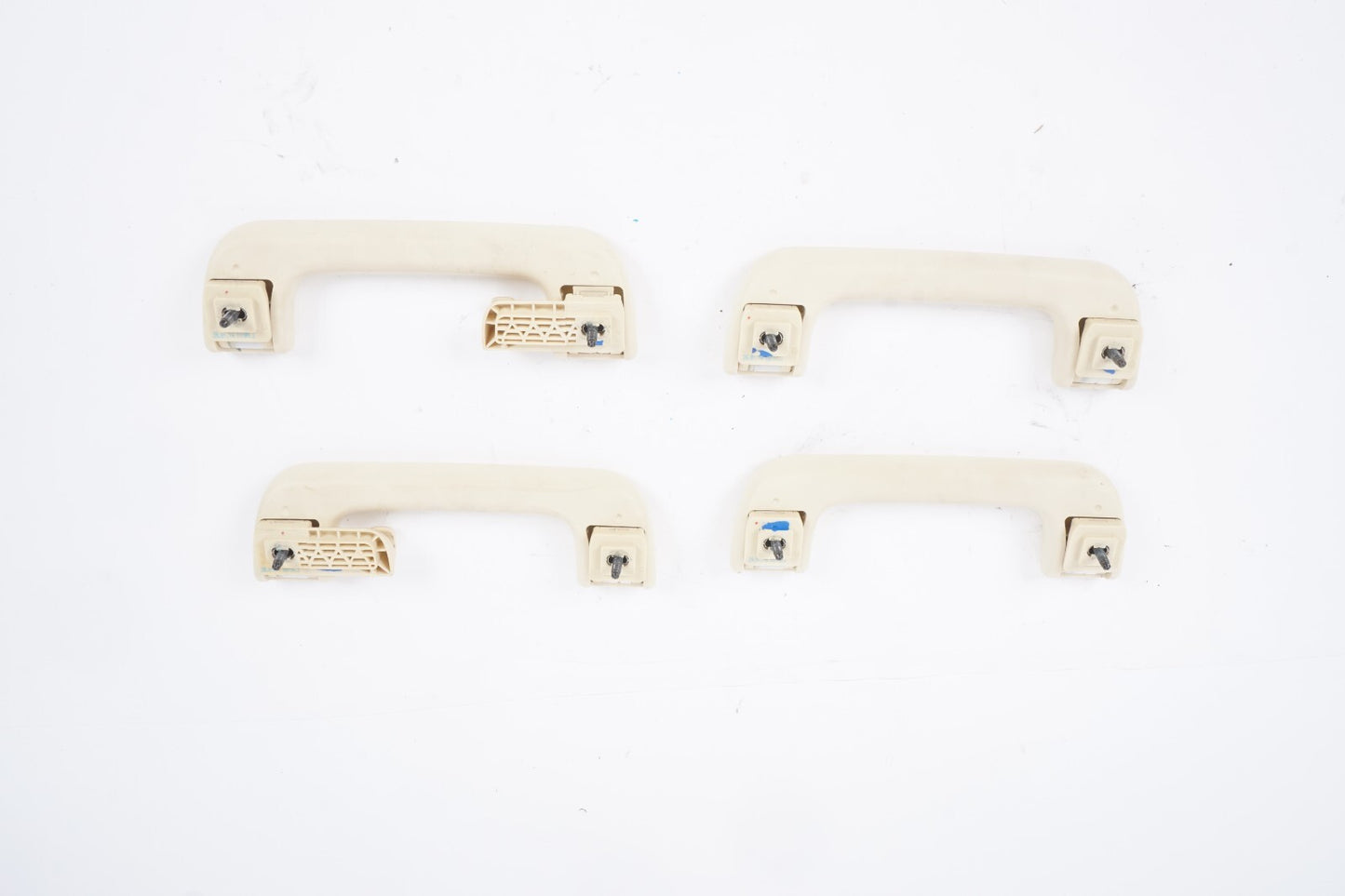 12-17 AUDI A8L A8 ROOF HEADLINER GRIP GRAB HANDLE SET OF 4 OEM