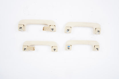 12-17 AUDI A8L A8 ROOF HEADLINER GRIP GRAB HANDLE SET OF 4 OEM