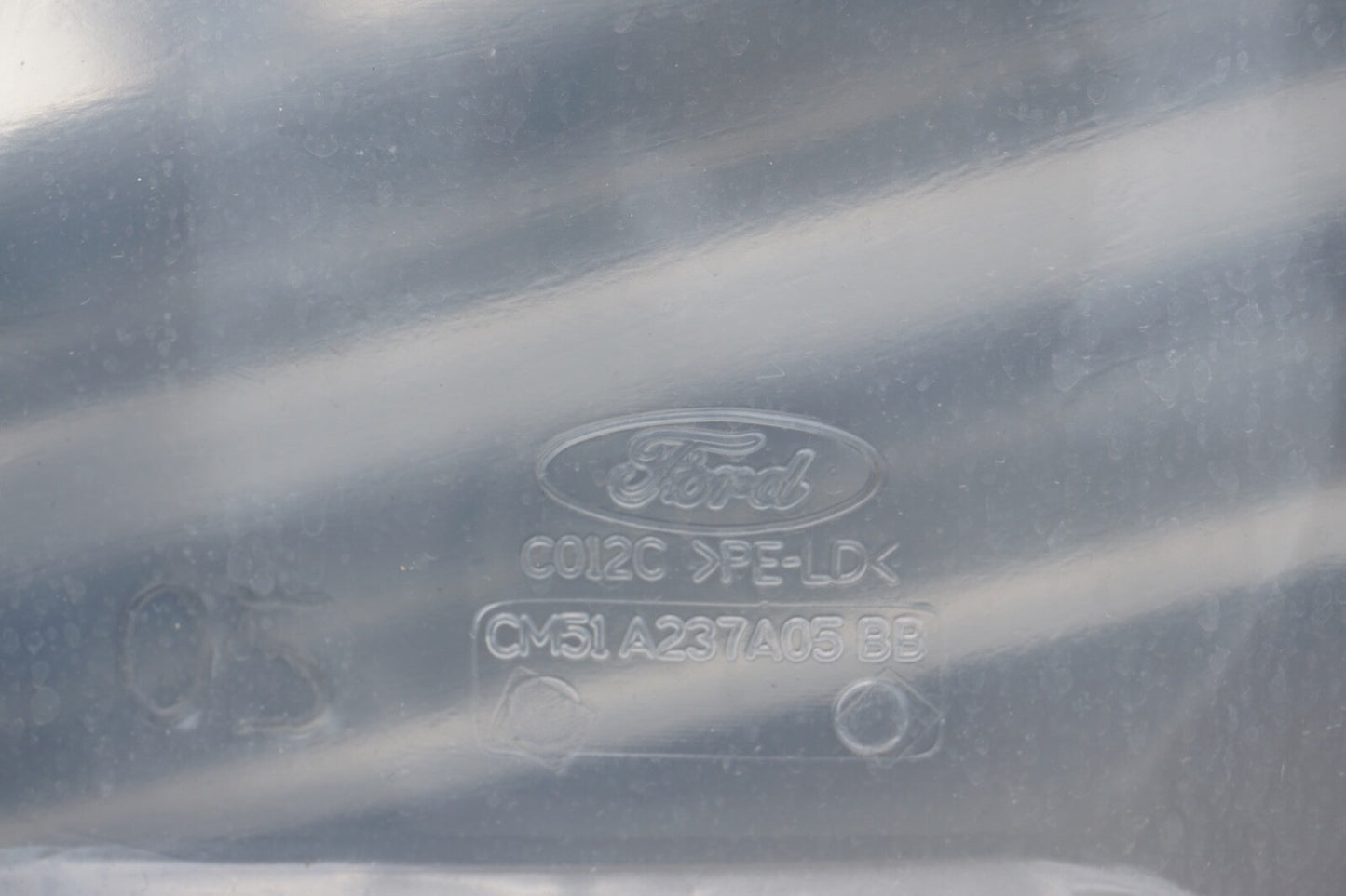 12-18 FORD FOCUS FRONT LEFT SIDE DOOR SHELL COVER PANEL OEM SILVER
