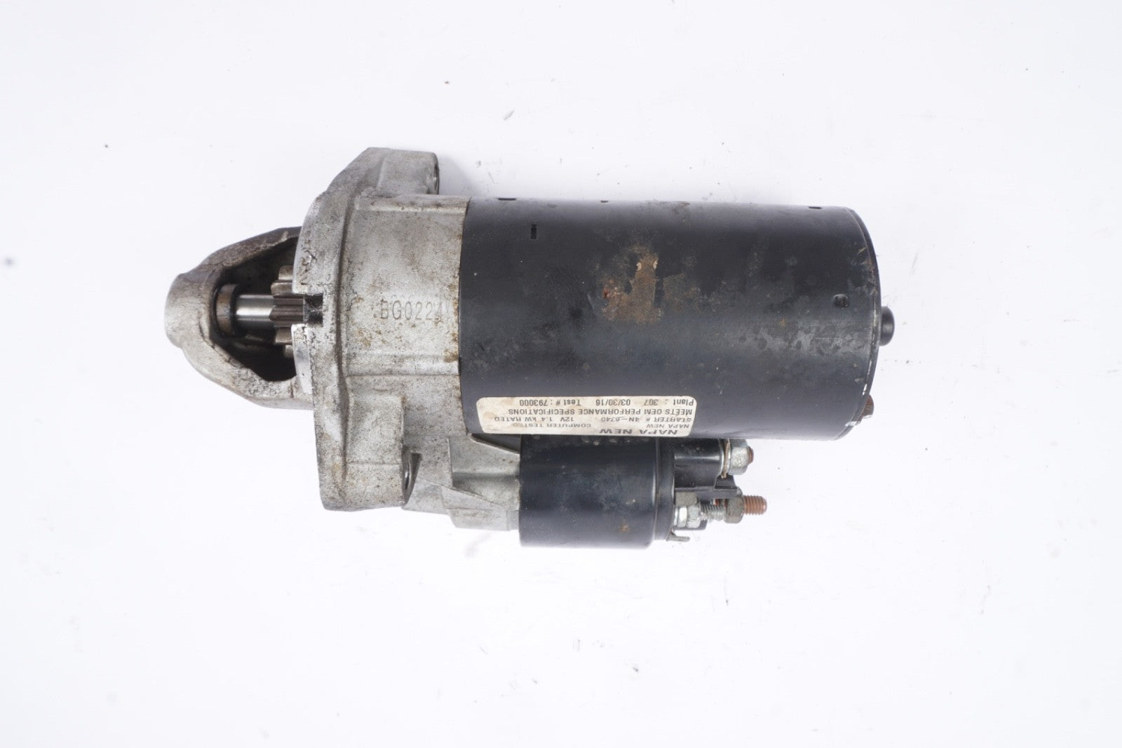 2003 - 2005 BMW Z4 E85 Roadster Engine Starter Motor 2354693 OEM
