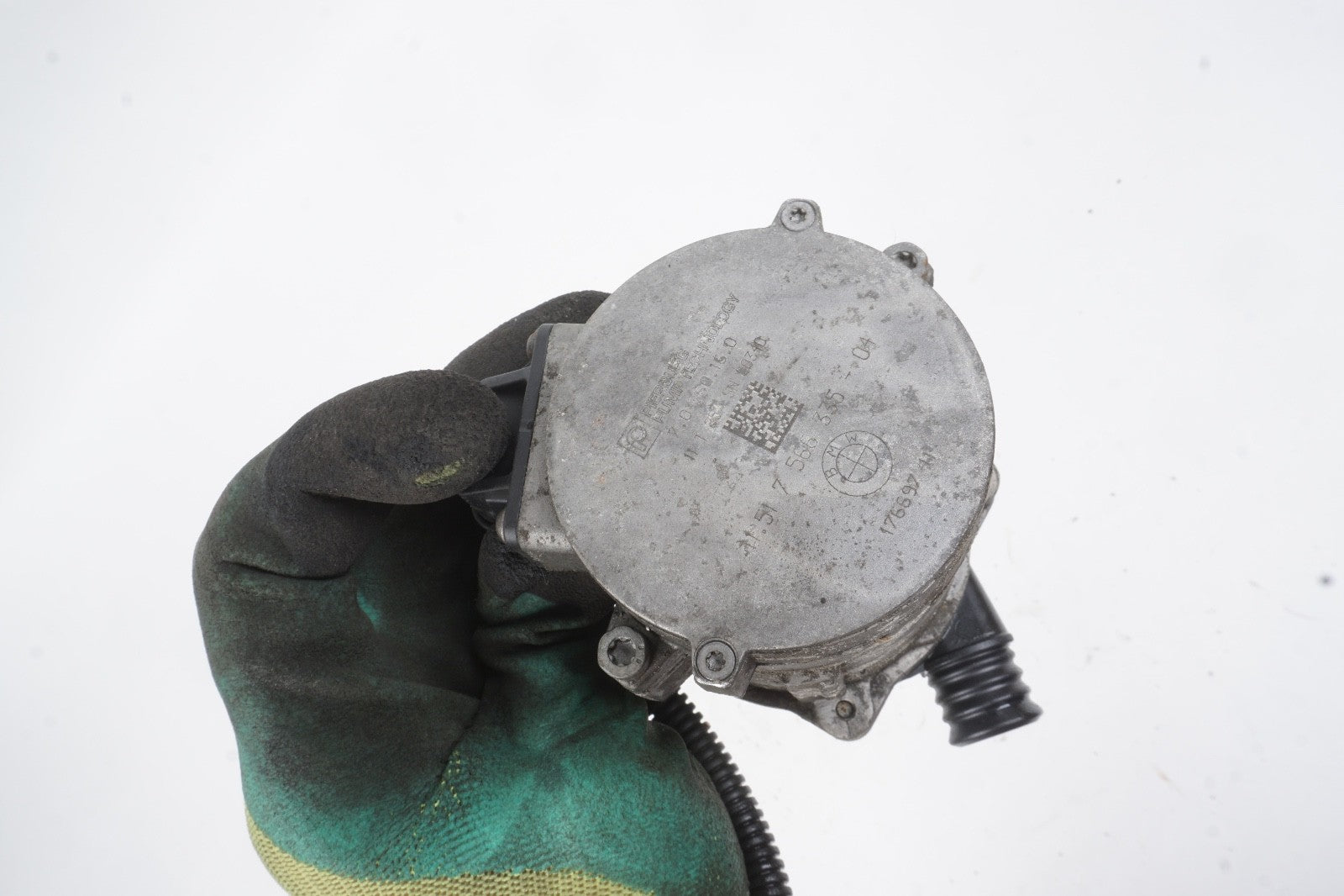 08-21 BMW Auxiliary Water Pump 7566335 E70 F15 F01 F02 F04 F10 F13 F06 F12 E71