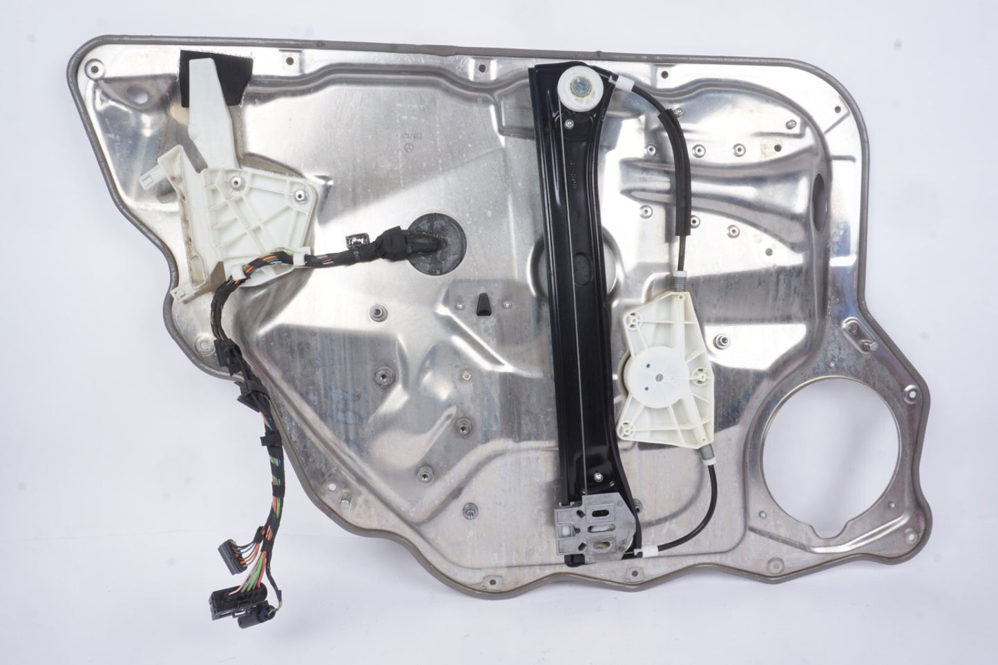 2007-2013 MERCEDES S550 W221 REAR PASSENGER DOOR WINDOW REGULATOR & CARRIER OEM