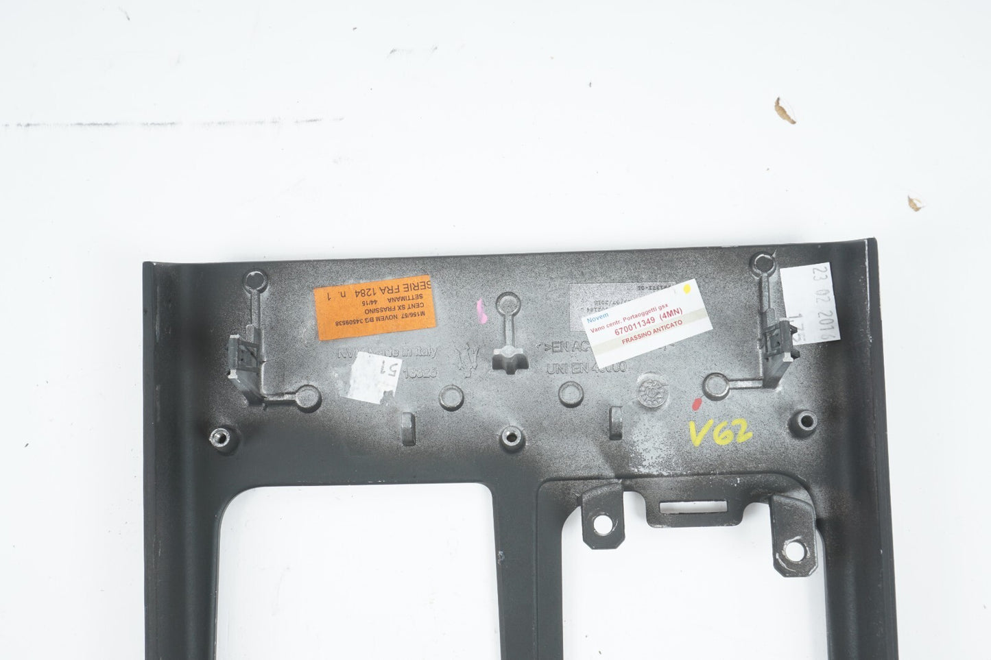 14 - 20 MASERATI QUATTROPORTE CENTER CONSOLE BEZEL TRIM PANEL 670011349 OEM