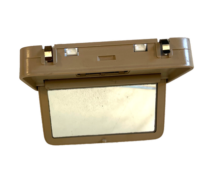 07 - 13 MERCEDES S550 S600 ROOF VANITY MAKE UP MIRROR REAR LEFT DRIVER SIDE OEM