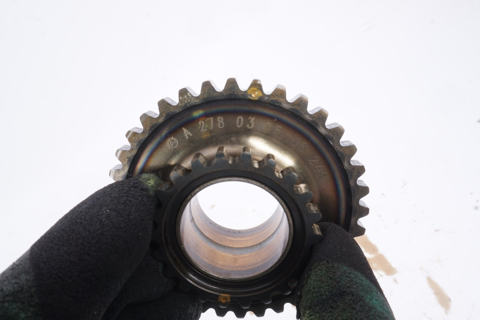 2013-2019 MERCEDES GL450 GLS550 4.6L V8 M278 TIMING GEAR SPROCKET CHAIN