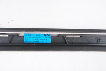 2011-2013 Mercedes W207 E350 Coupe Windshield Molding Left & Right  OEM