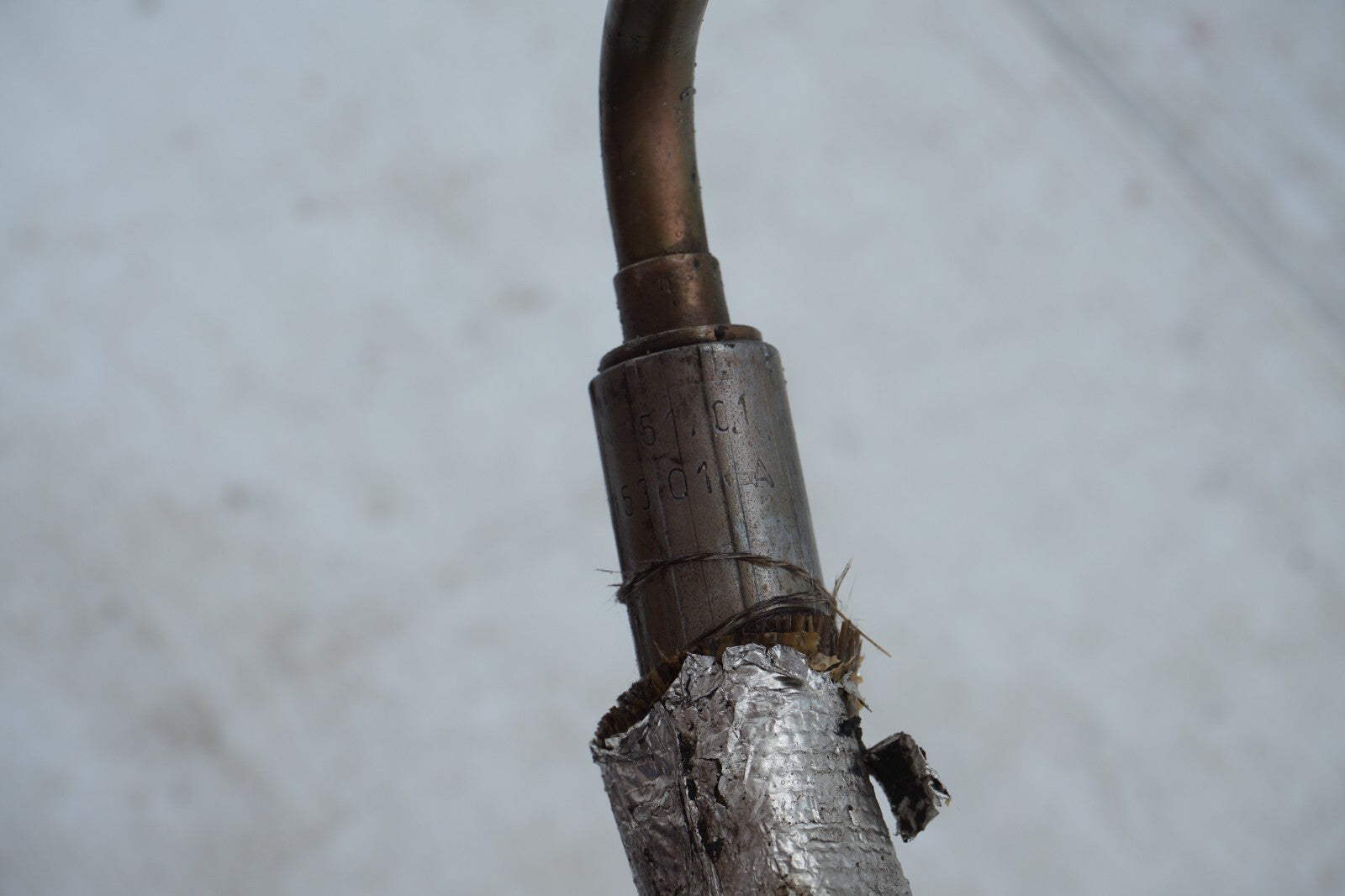 03-06 Mercedes SL500 Power Steering Cooling Hose Pipe Line 2303203153   OEM