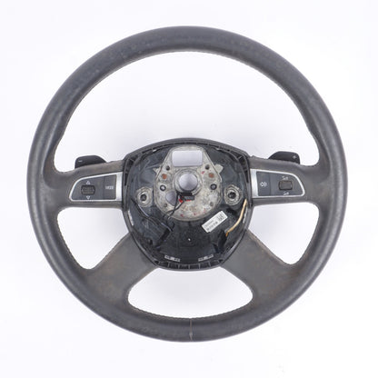 2006 - 2010 Audi A8l A8 D3 Steering Wheel Leather W Multifunction Switch Oem