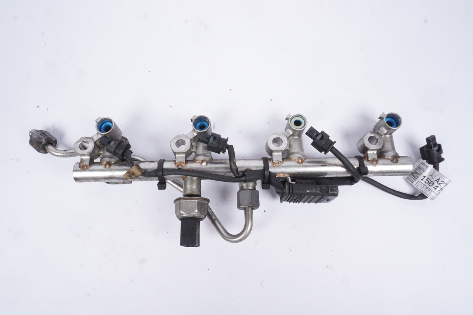 12-15 MERCEDES W204 C250 1.8L M271 ENGINE FUEL INJECTOR RAIL LINE 2710705495 OEM