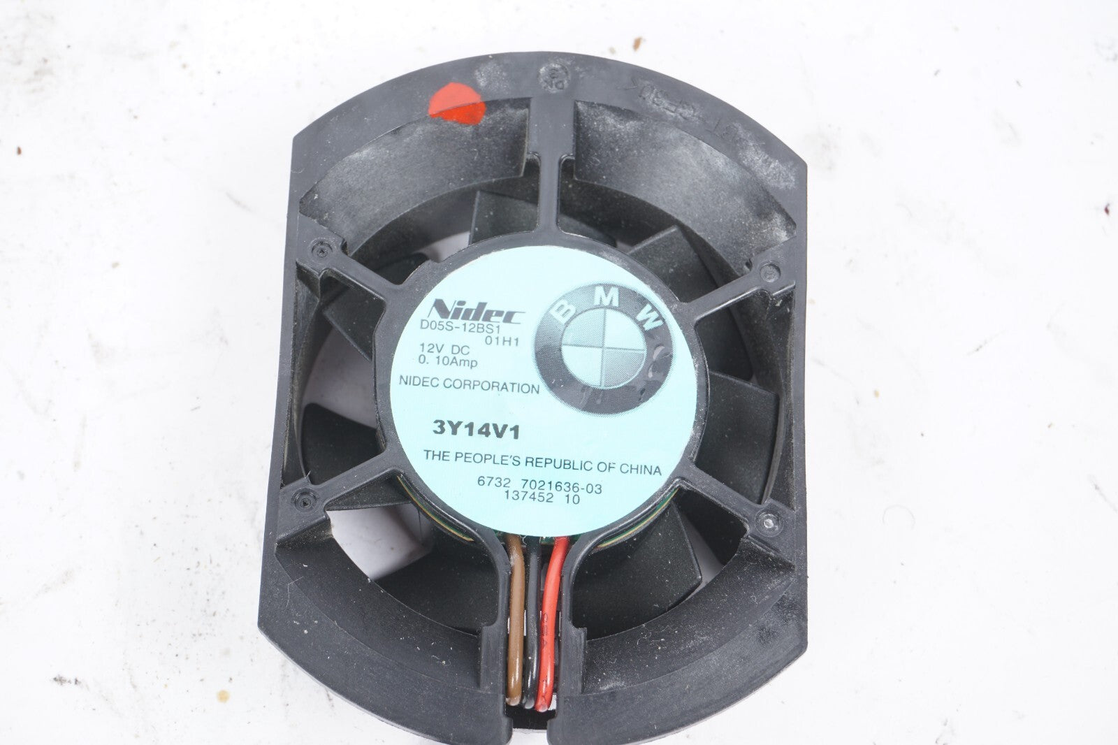 13-18 BMW 650i 640i Front Left Driver Seat Vent Fan SET Of 4 OEM