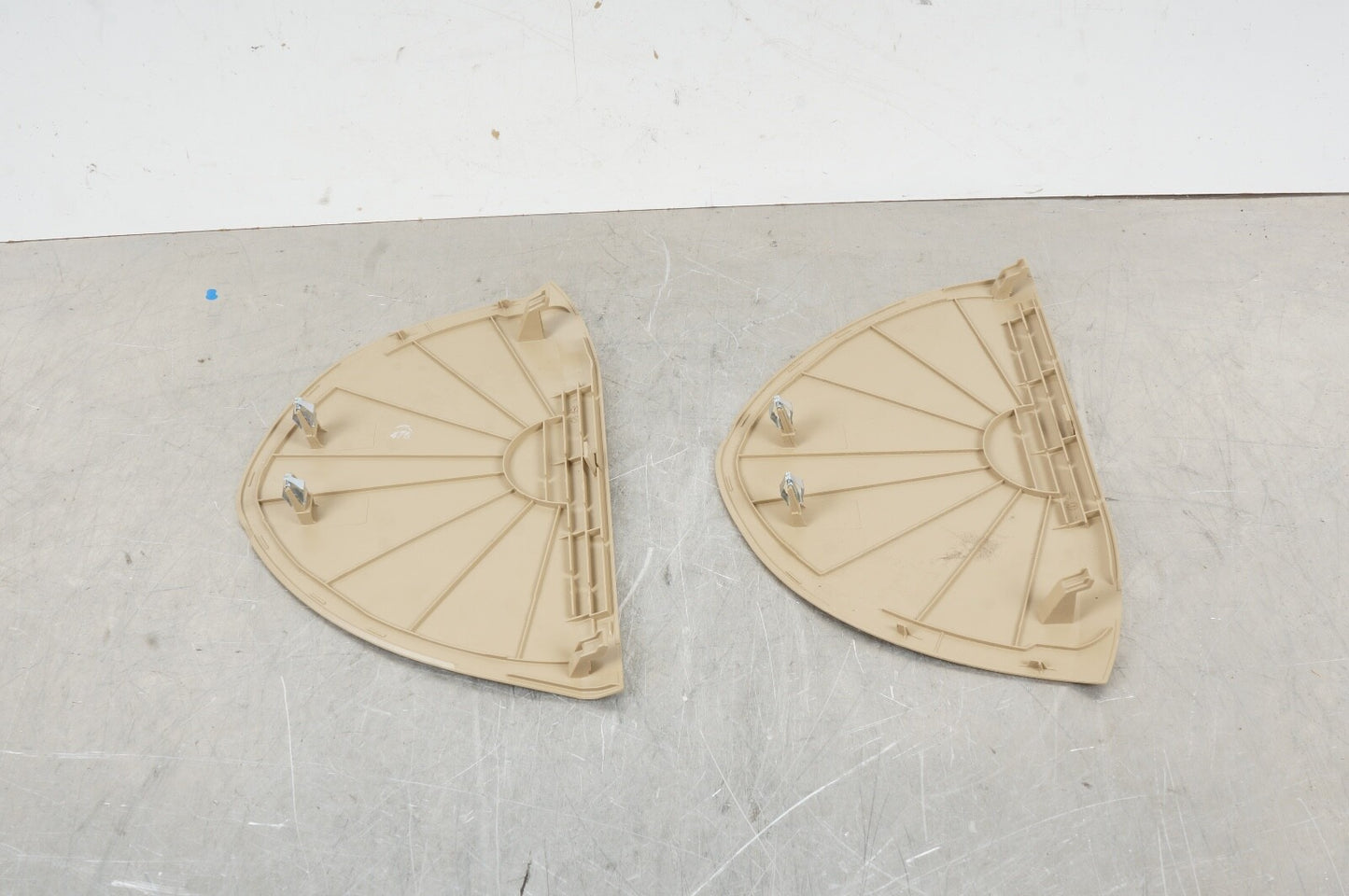 07-13 Mercedes W221 S400 S550 Interior Dashboard Dash Trim Cover  Beige OEM PAIR