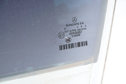 07-13 Mercedes W221 S400 S550 S63 AMG Front Left Driver Side Door Window Glass