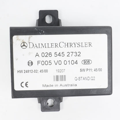 03-06 Mercedes R230 SL500 SL55 AMG Diagnosis System Module 0265452732 OEM