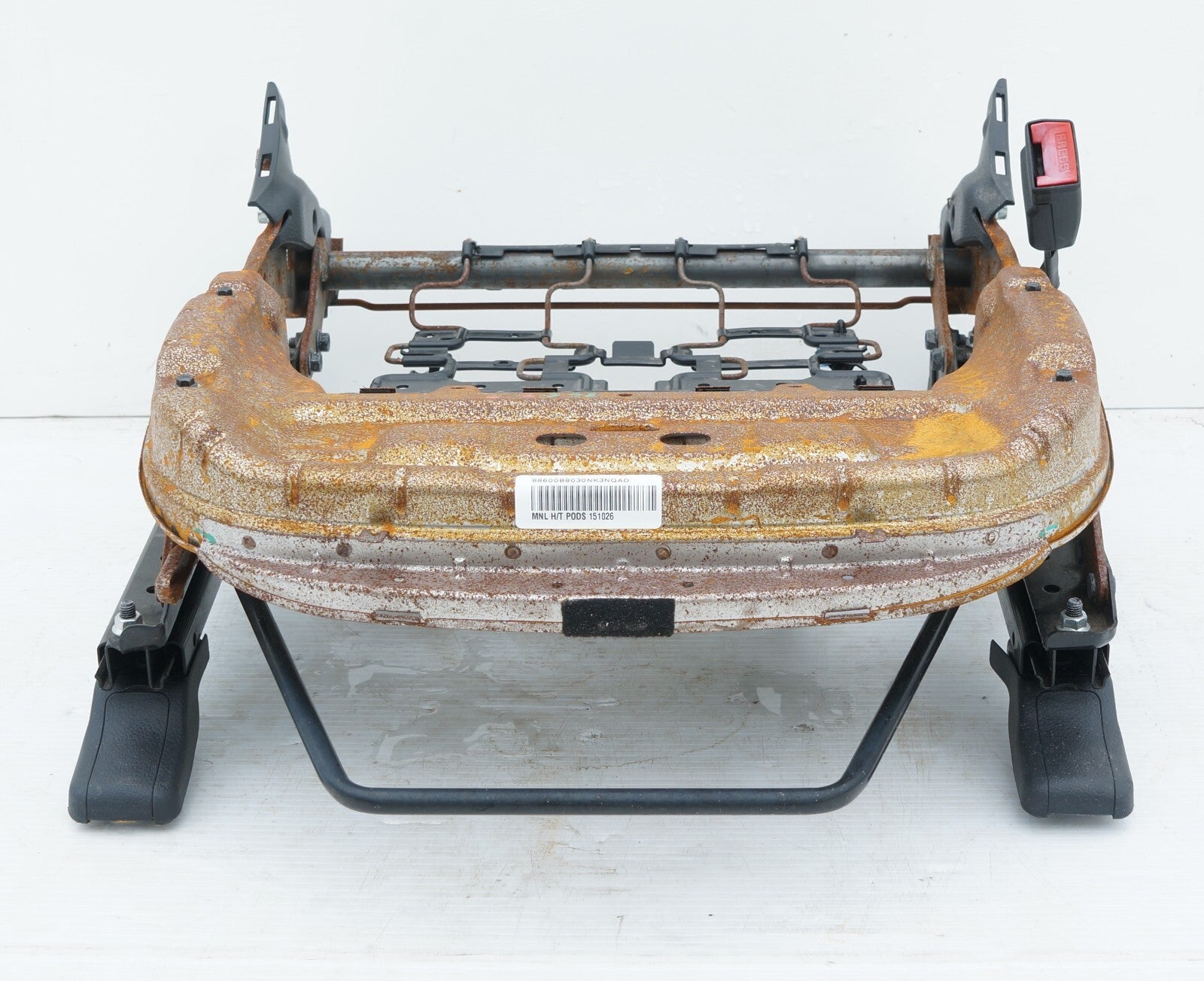 2013-2018 HYUNDAI SANTA FE FRONT RIGHT PASSENGER SEAT TRACK RAIL FRAME OEM